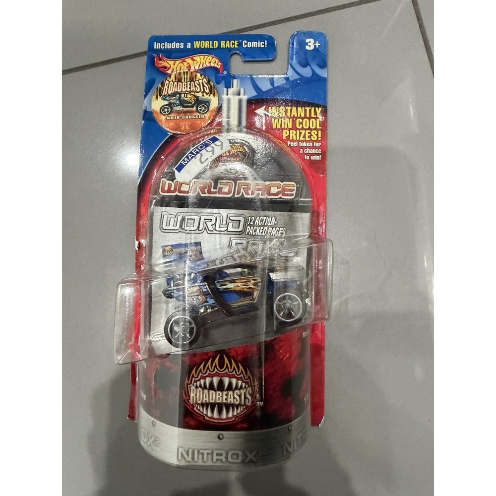 Hot Wheels Highway 35 World Race Road Beasts Moto Crossed #18/35